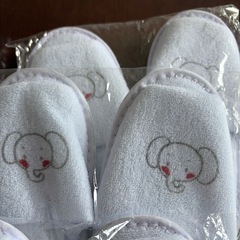 キッズ使い捨てスリッパ　9足セットの画像