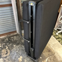 【美品】低反発折りたたみベッド シングルの画像