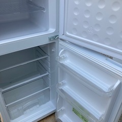 冷凍冷蔵庫　2022年　アイリスオーヤマ　IRSD-12B-Wの画像