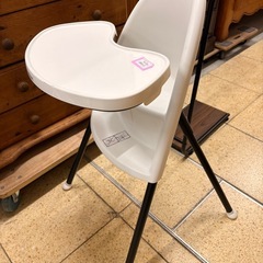 《リユースマン倉敷》【在庫2台】ベビービョルン ハイチェア ホワイトの画像