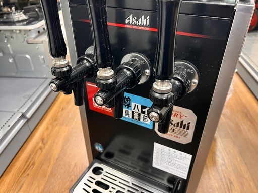 ホシザキ HOSHIZAKI ビールディスペンサー ビールサーバー 業務用 3口 生ビール 21年製 DBF-G45TA 【24000