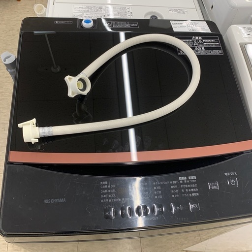 【ジモティー割引で最大15％OFF⭐️】 2023年製　IAW-T605BLアイリスオーヤマ　洗濯機