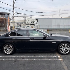 車検長　BMW 523d ラグジュアリー 後期　低燃費クリーンディーゼル　LCI 黒革 テレビ 前車追従クルーズコントロールの画像