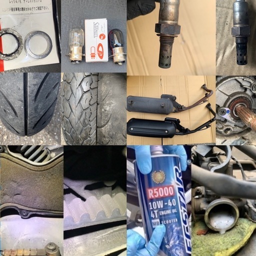 送料無料も 新品マフラータイヤ交換 スズキ レッツ4  インジェクションモデル  原付 スクーター アドレスv50 ディオ  ジョグ ホンダ