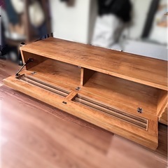 テレビボード　テレビ台　無垢　木製　北欧　180cmの画像
