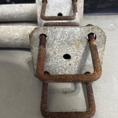 アルミパイプ2本セット　約φ46の画像