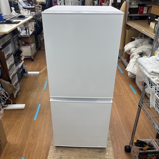 ☆ドリーム荒牧店☆ジモティー割引有☆【クリーニング済み】AQUA/2ドア冷蔵庫/AQR-14E2/2022年製