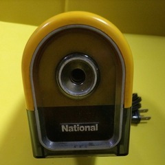 昭和レトロ　ナショナル電気鉛筆削り器の画像