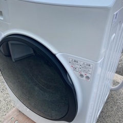 ドラム洗濯機　2023年　IRISOHYAMA CDK842-Wの画像