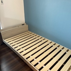 シングルベット(マットレスセット)の画像