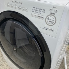 ドラム洗濯機　　2022年　SHARP ES-S7G-WLの画像