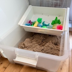室内砂遊びセットの画像