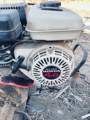 ホンダパンチ耕運機！