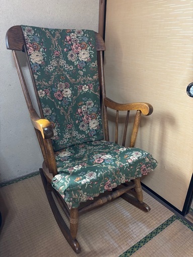 飛騨産業・キツツキマーク　ロッキングチェア