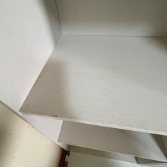 三段ボックス　カラーボックス　ホワイト　白の画像