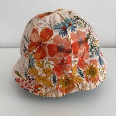 ベビー用帽子  リバーシブルの画像