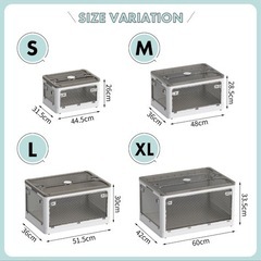 折りたたみ収納ボックスコンテナの画像