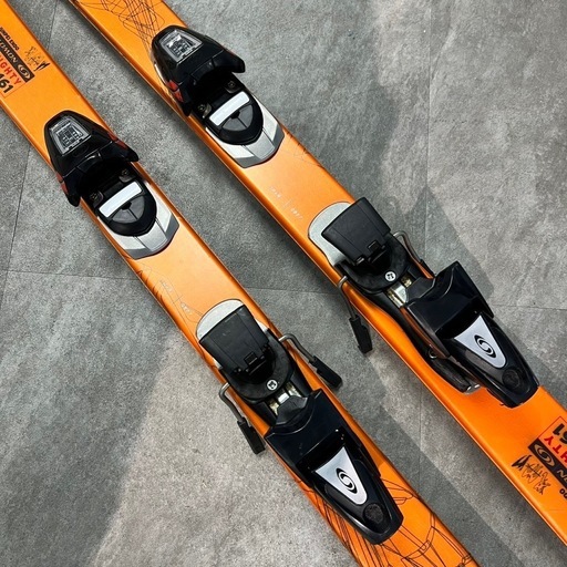 SALOMON 161cm TENEIGHTY JUNPEI ENDO スキー板 ビンディング ストック付き B76