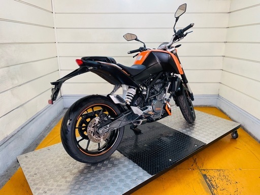 23265km ★始動動画あり★  KTM 125デューク JGA 小型　兵庫県　神戸市　バイク