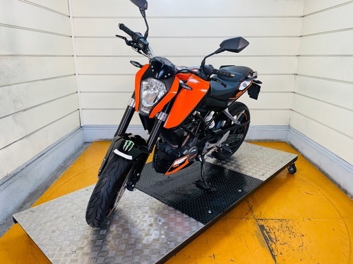 23265km ★始動動画あり★  KTM 125デューク JGA 小型　兵庫県　神戸市　バイク