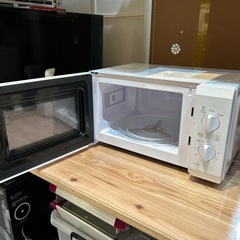 【ヤマゼン】【電子レンジ】★2021年製　クリーニング済み/6ヶ月保証付き【管理番号0206】五の画像
