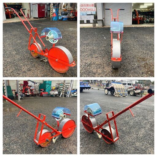 【売切御免！】1092 鳥取県発 日本プラントシーダー 手押播種機 [ TAPE SEEDER ] 種まき 現状販売 広島 岡山 島根