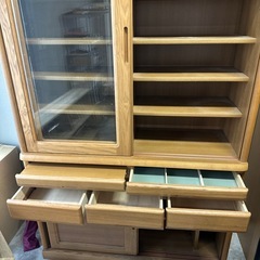 【決まりました】【アンティーク風】食器棚の画像