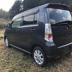 低走行　MH23S　H21 ワゴンRスティングレーT(ターボ) ナビ&ETCの画像