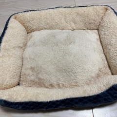 小型犬・猫　ペットベッド ネイビーの画像