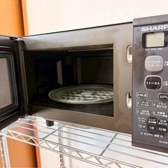 SHARP オーブンレンジ RE-S50B｜2019年購入｜動作確認済みの画像