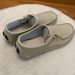 本革ローファードライビングシューズ　26､5cm　新品未使用品の画像