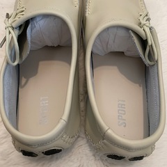 本革ローファードライビングシューズ　26､5cm　新品未使用品の画像