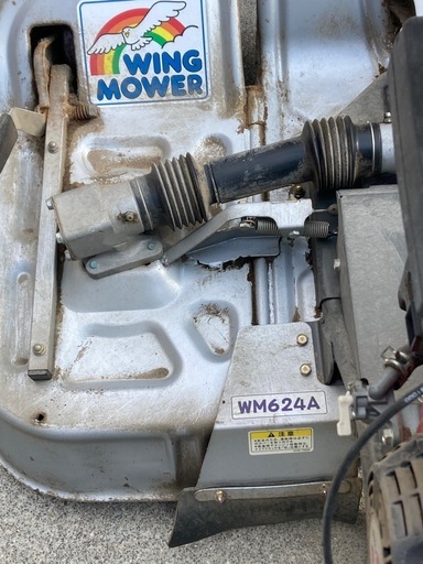 ★オーレック ウイングモア WM624A 自走式草刈機★バック付き 2面 自走式 草刈機 畔 畦 草刈り ★簡単な動作確認済み