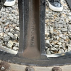 20インチ ホイールセット タイヤ 夏タイヤ サマータイヤ ホイールタイヤセットの画像