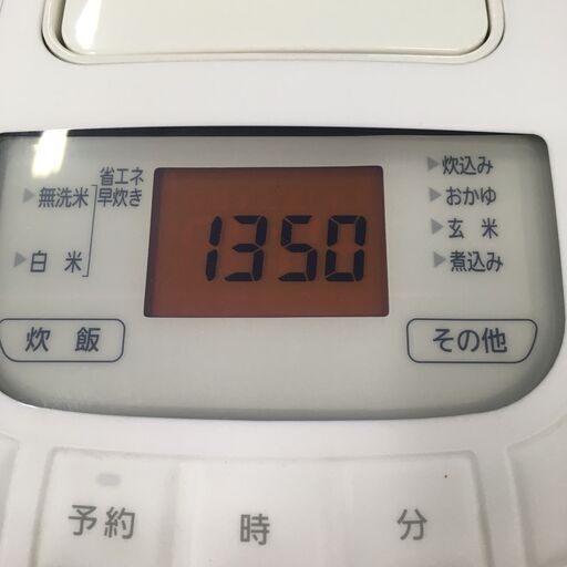 ★リユースのサカイ横浜南店★YM1845 アイリスオーヤマ 炊飯器 KS-RC21M05-W 21年製 動作確認／クリーニング済み
