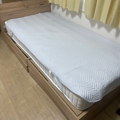 ニトリ　シングルベッドフレーム【３月まで】 　の画像