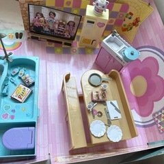 リカちゃん　ゆったりさん　ドールハウスの画像