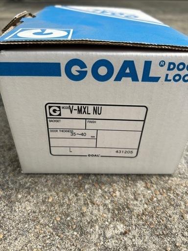 未使用品　GOAL VーMXL NU