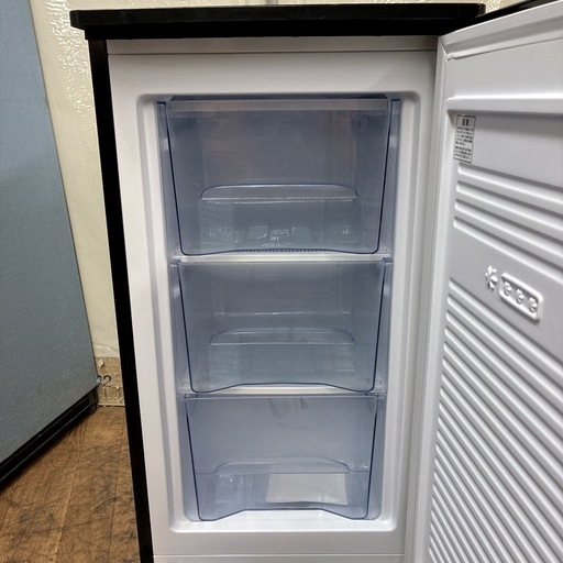 【?買取市場 6ヶ月保証】S189 ⭐ アイリスオーヤマ 冷凍庫 60L  前開き式 直冷式 幅50cm IUSD-6B  ⭐ 動作確
