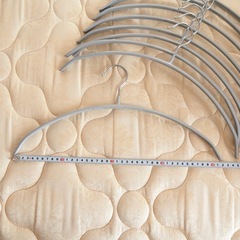 3月中旬頃まで ニトリ すべりにくいハンガー 9本の画像