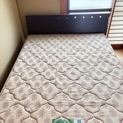 フランスベッド　低反発ベッド　ダブルの画像