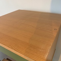 お取引中【在庫処分セール中】収納家具　キャビネット　緑の画像