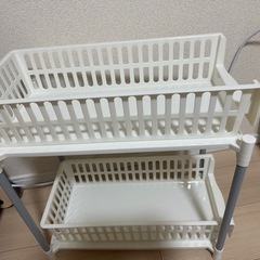 ニトリのキッチン収納ラックの画像