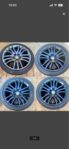 4本価格★レクサス 純正 LS460/LS600h 19インチ
