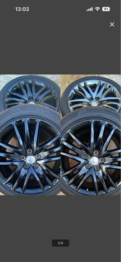 4本価格★レクサス 純正 LS460/LS600h 19インチ