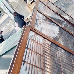 レトロ引き戸？です！の画像