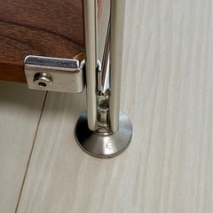 無印　ステンレスユニットシェルフ ウォールナット材の画像