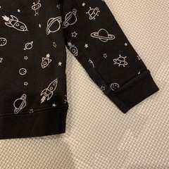 garanimals ロケット柄　トレーナー 裏起毛　24Mの画像