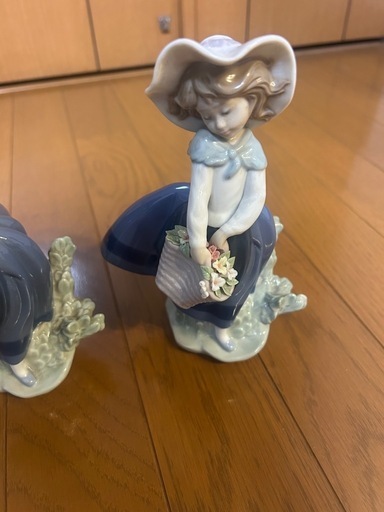 2体セット　リヤドロ　「きれいな花ばかり」