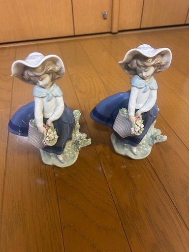 2体セット　リヤドロ　「きれいな花ばかり」
